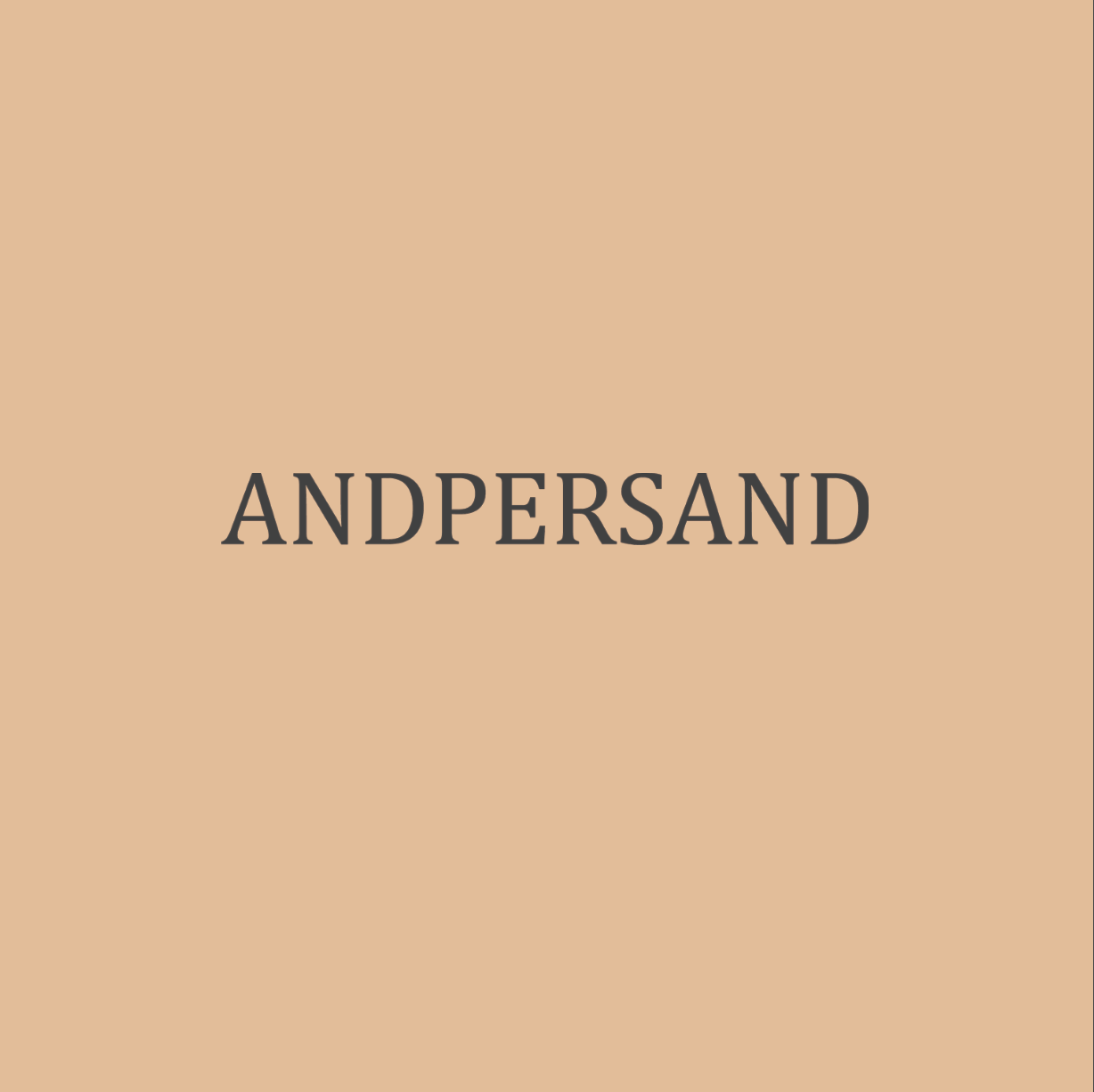 ANDPERSAND