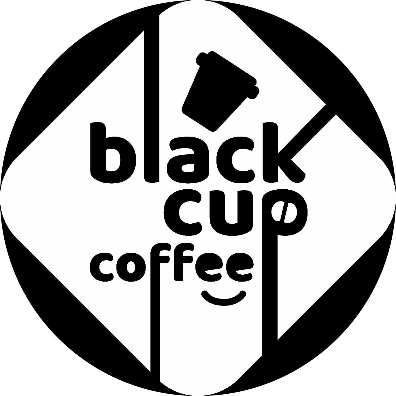 Black cup coffee
