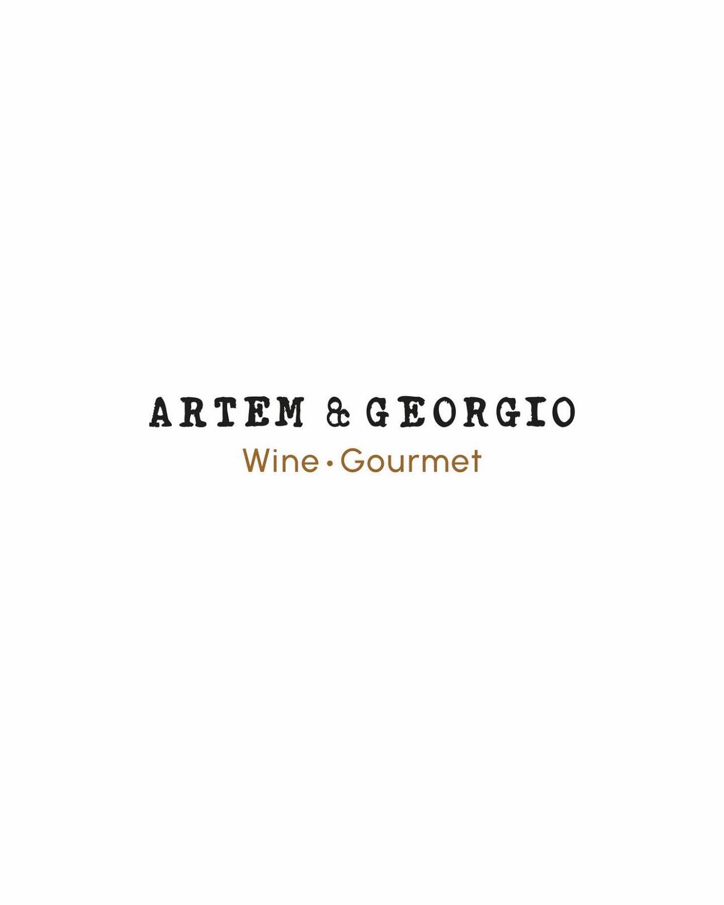 Artem & Georgio wine gourmet