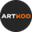 Логотип компании ArtKod