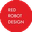 Логотип компании RED ROBOT DESIGN