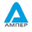 Логотип компании Ампер