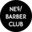 Логотип компании New Barber club
