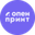 Логотип компании Типография Опенпринт