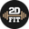 Логотип компании 2D Fit