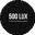 Логотип компании 500LUX
