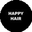 Логотип компании HAPPY HAIR