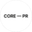 Логотип компании Core PR