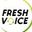 Логотип компании колл-центр FreshVoice