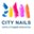 Логотип компании CITY NAILS Сеть студий красоты